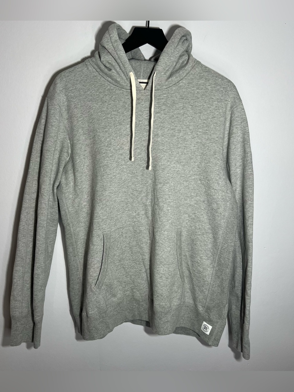 Reigning Champ Midweight Terry Pullover Hoodie Mens Large Grey